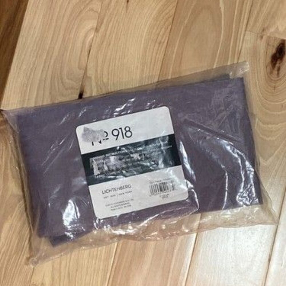 LichtenBerg 918 Purple Fabric Panel Home Textile 51x63